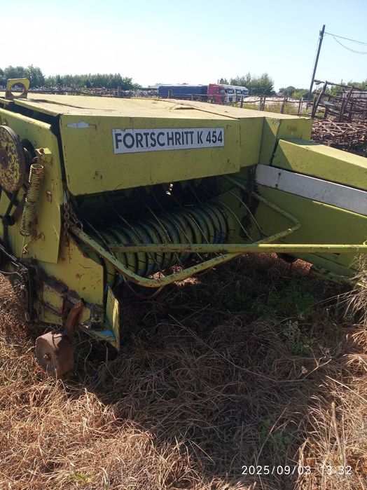 Прес підбирач К-454 FORTSCHRITT, ФОРТШРИТТ, з хоботом, 1990 р.в.