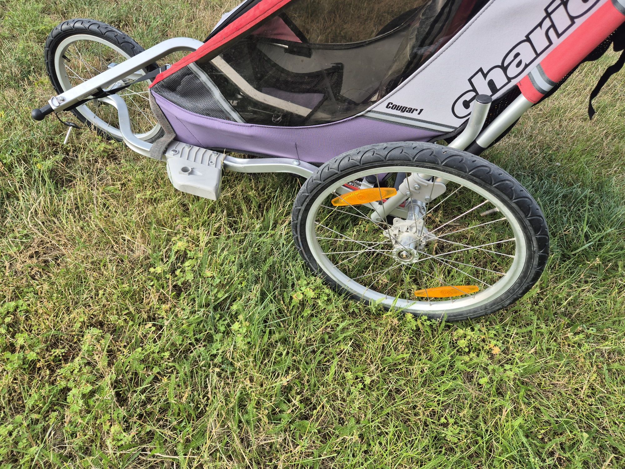 Przyczepka rowerowa biegowa thule chariot cougar