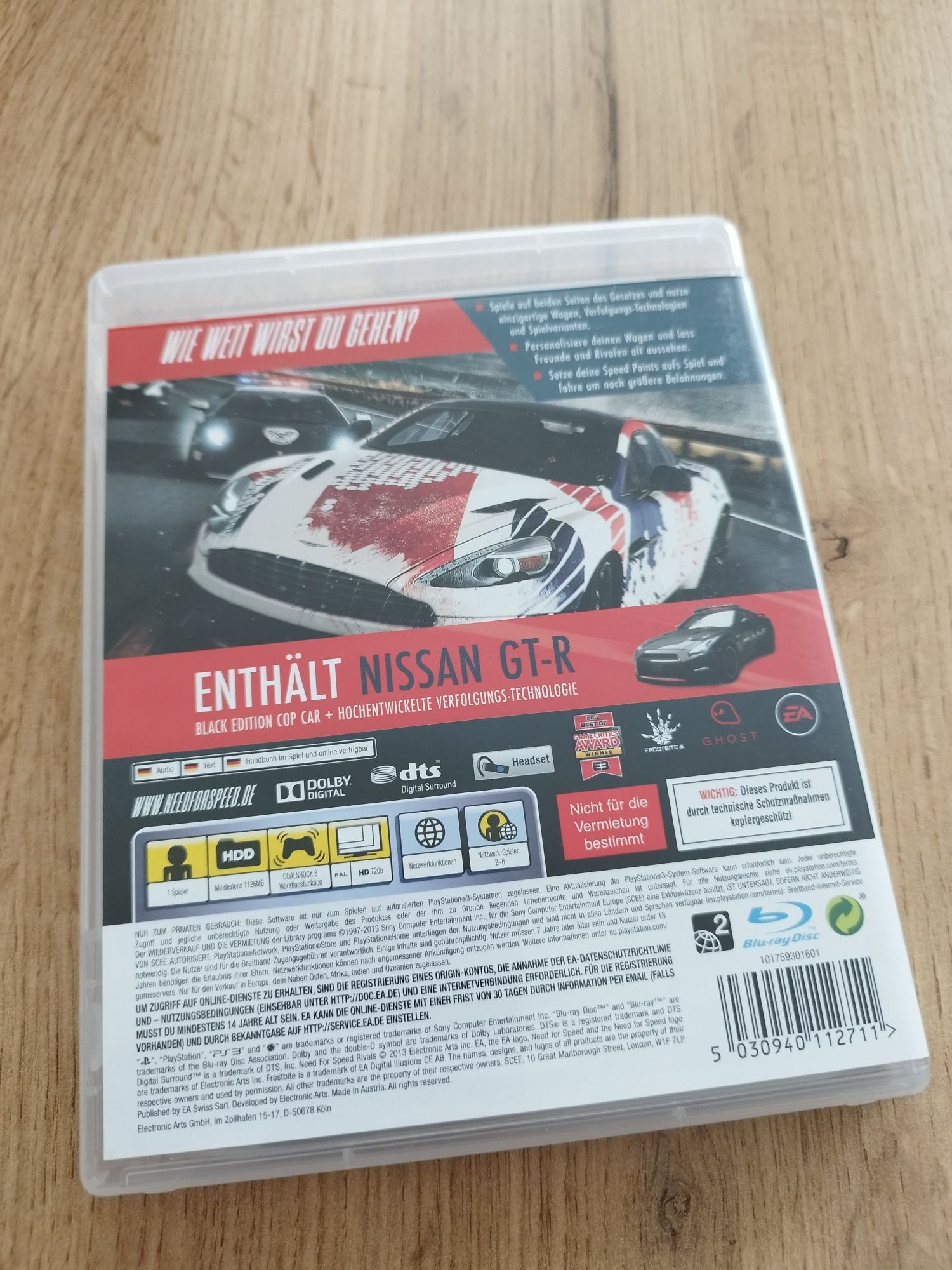 Need for Speed Rivals PlayStation 3