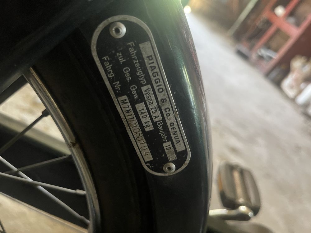 Мопед PIAGGIO стан робочий