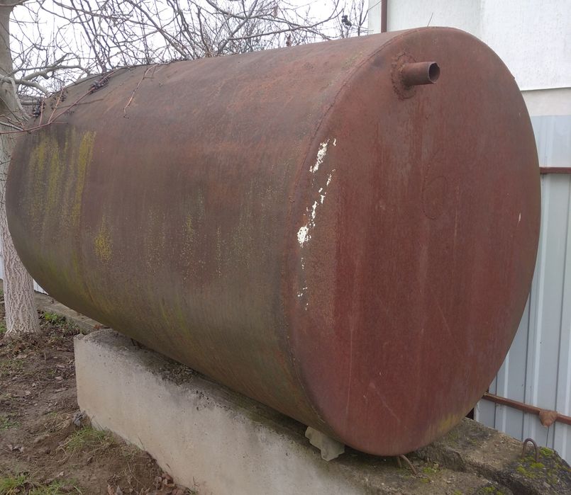 Бочка металева 3 м.куб.