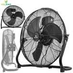 VELANO Wentylator Podłogowy Przemysłowy Wiatrak 45cm 100w VELWEP0016