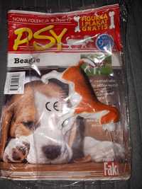 Psy Beagle plakat +figurka