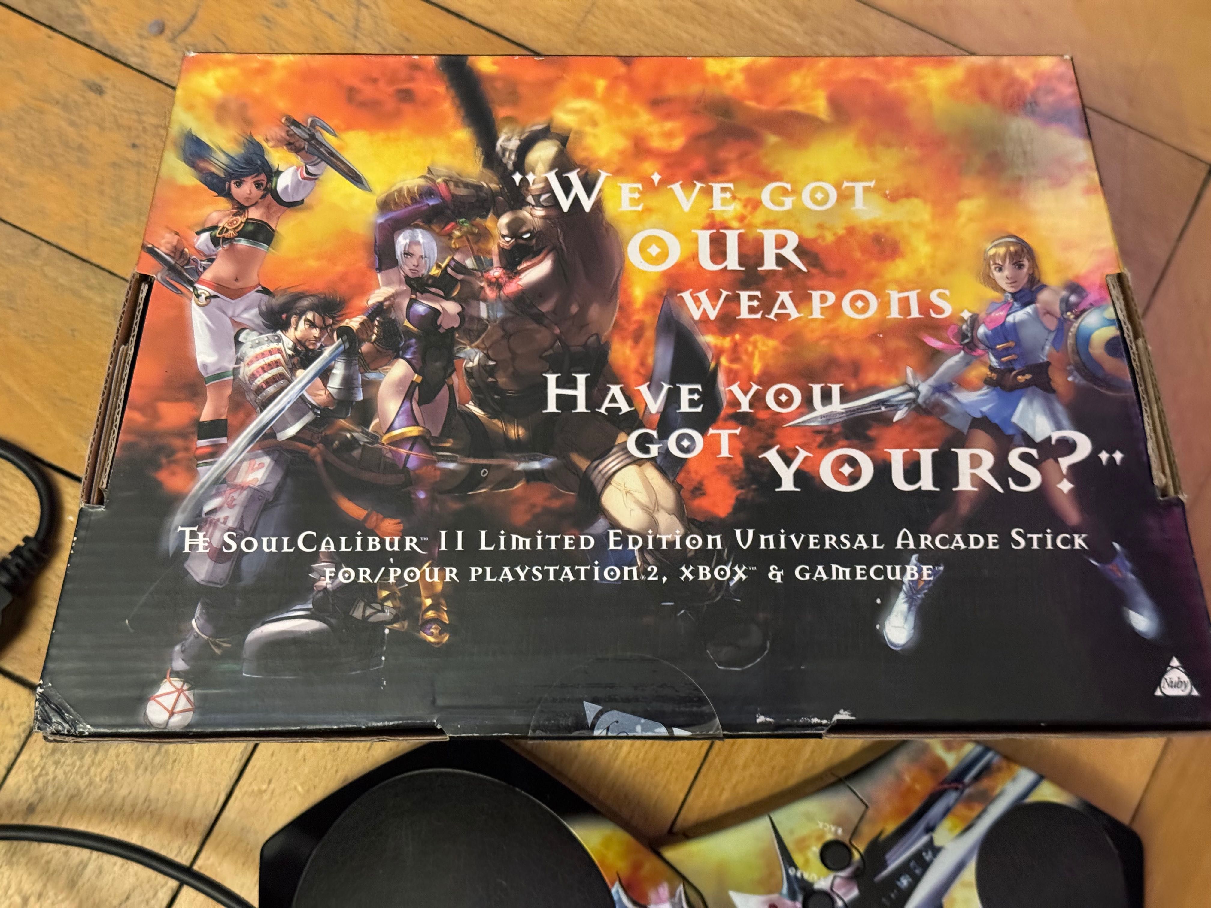 Kontroler Soulcalibur II Arcade Stick (PlayStation 2, Gamecube, Xbox)