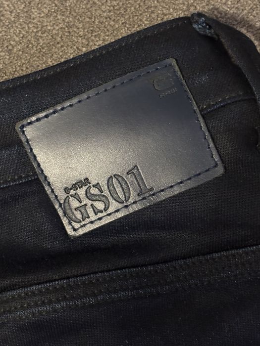 Czarne jeansy męskie G-Star – Skinny - Elastyczne - 30/32 - Jak Nowe!