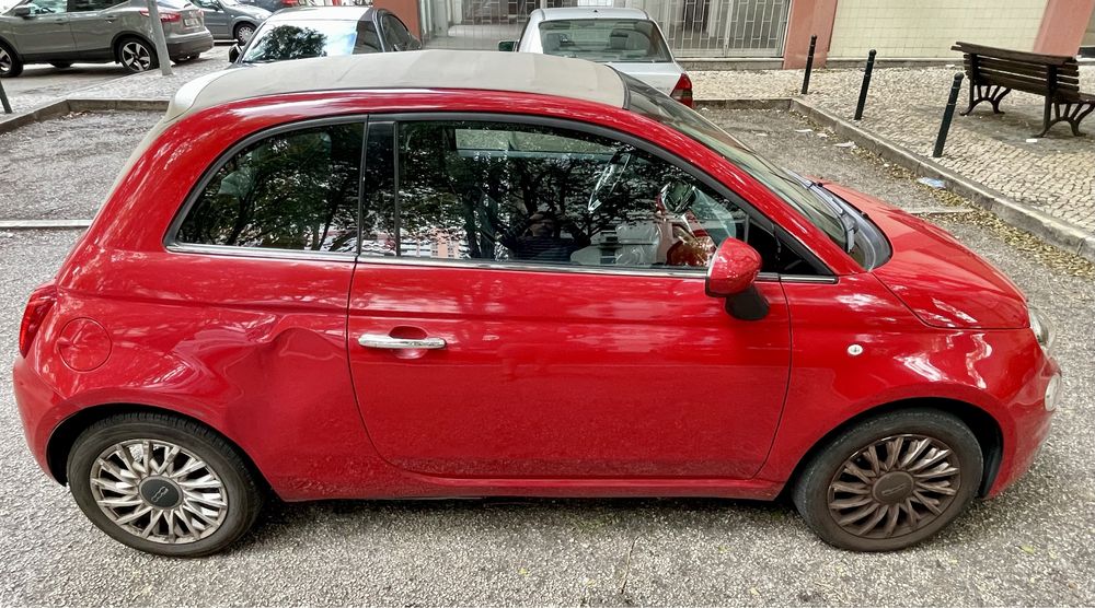 FIAT 500C, modelo 2016, 1.2 69CV