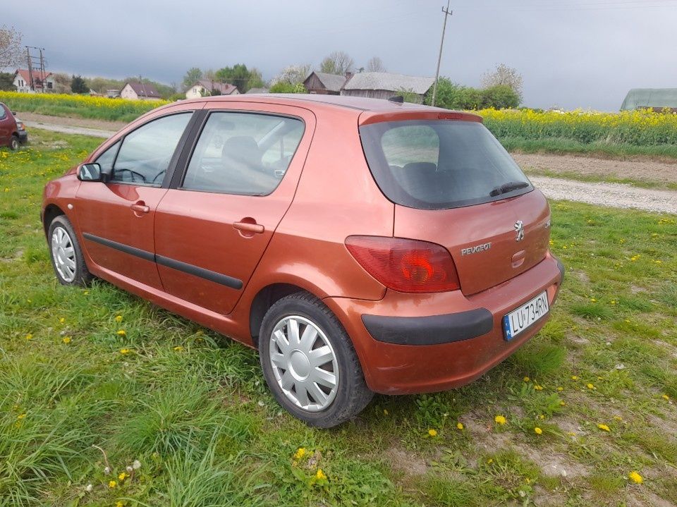 Peugeot 307 2.0 benzyna,  gaz LPG sekwencja