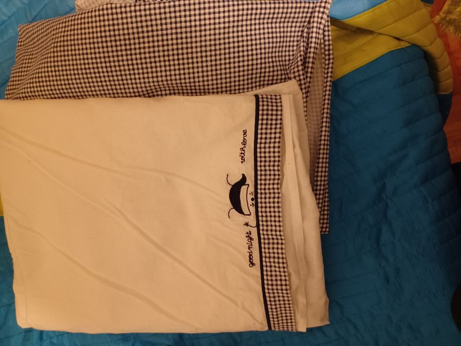 Lençol para cama de grade de bebe