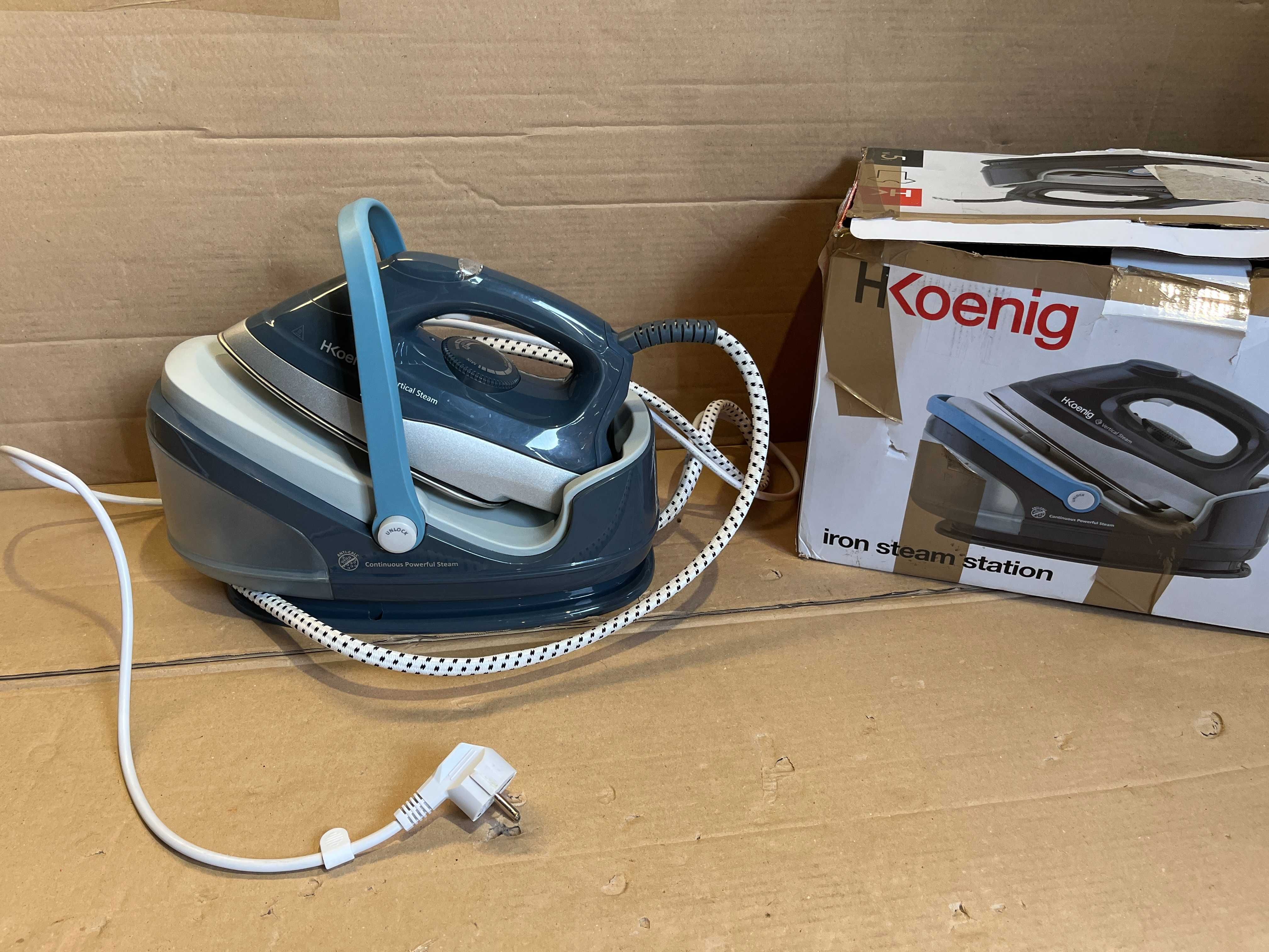 Żelazko ze Stacja parowa H.Koenig V5i 2400 W 1.7L