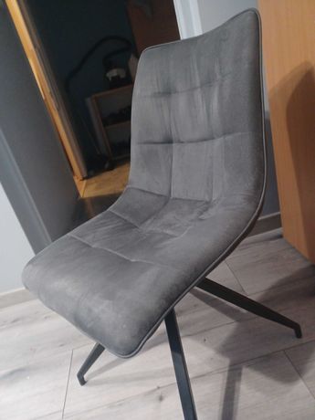 Krzesło pokojowe szare