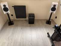 Stereo Amplituner Marantz M-CR612 Elac Debut Standy Kable Airplay