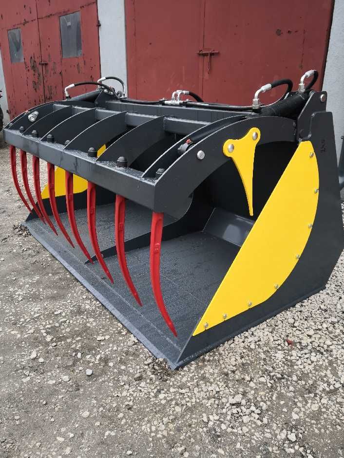 Zamiatarka 180 cm mocowanie Eurotrac Mustang Zeppelin Kramer Claas