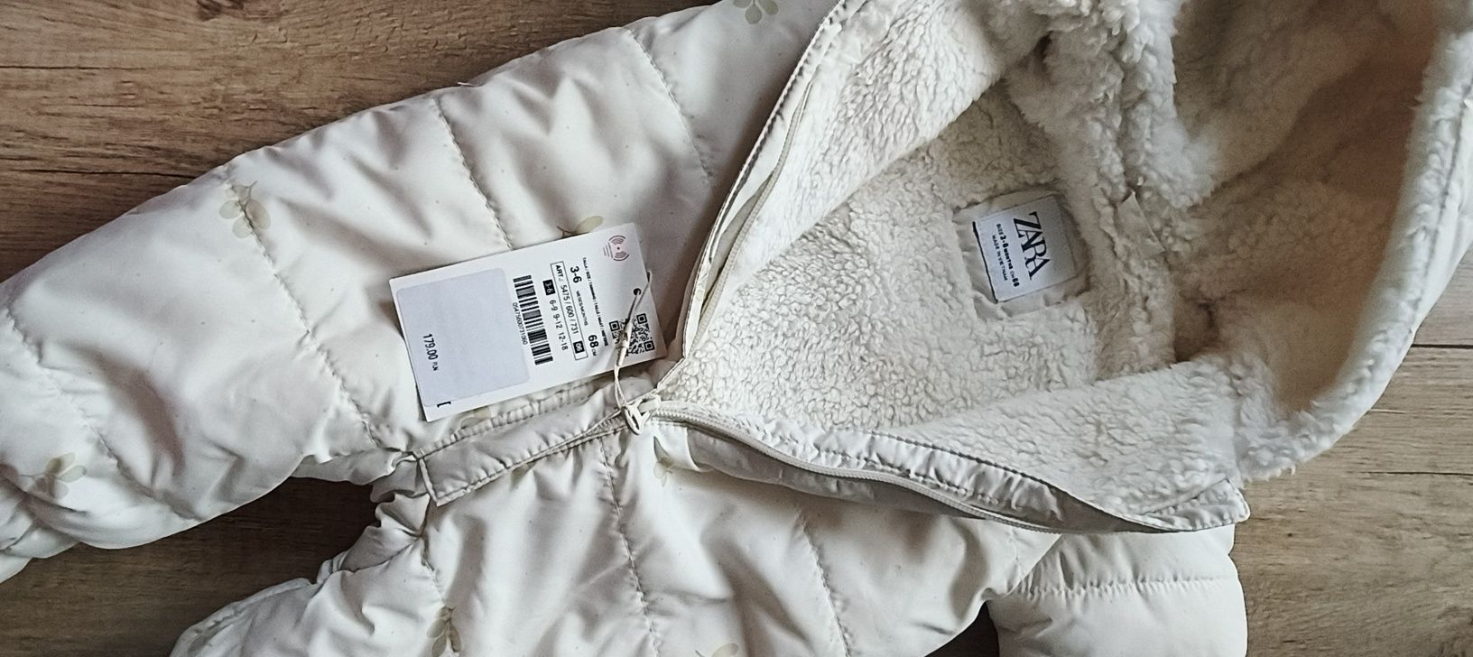 Kombinezon ZARA nowy z metkami na misiu 3-6 m