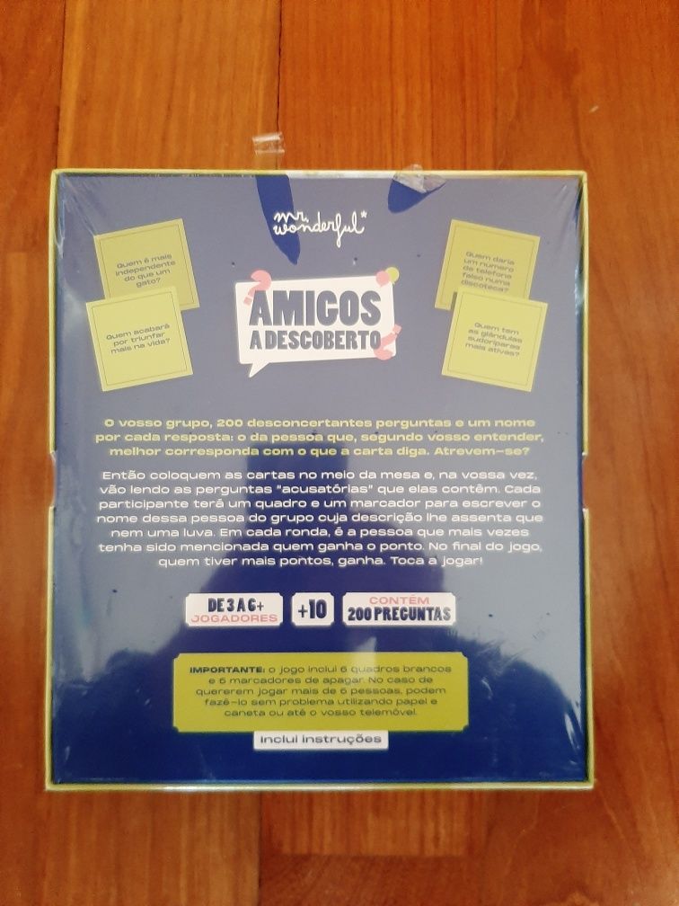 Jogo "Amigos A Descoberto"
