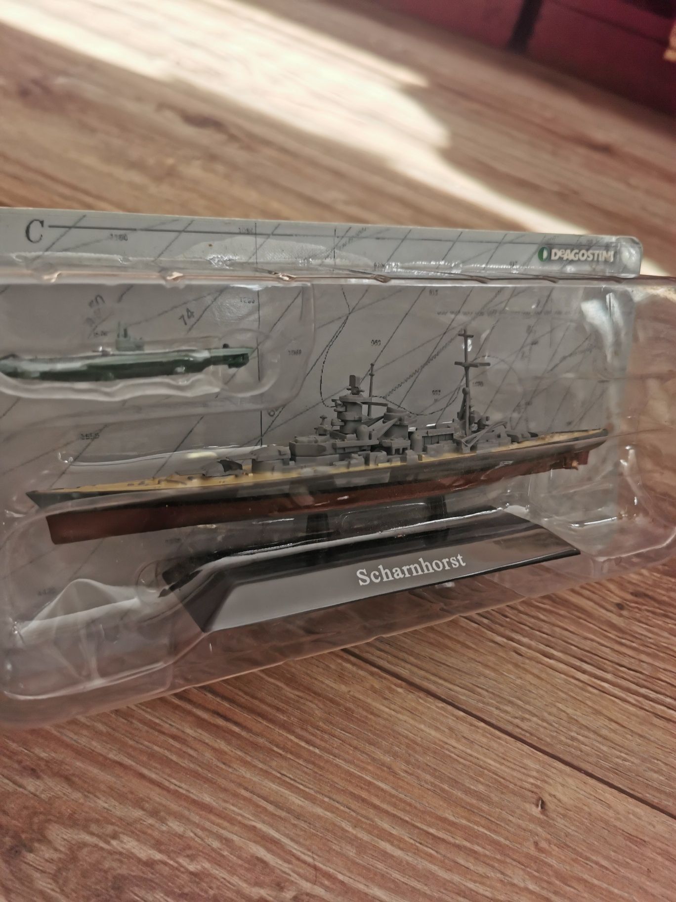 Model okrętu wojennego