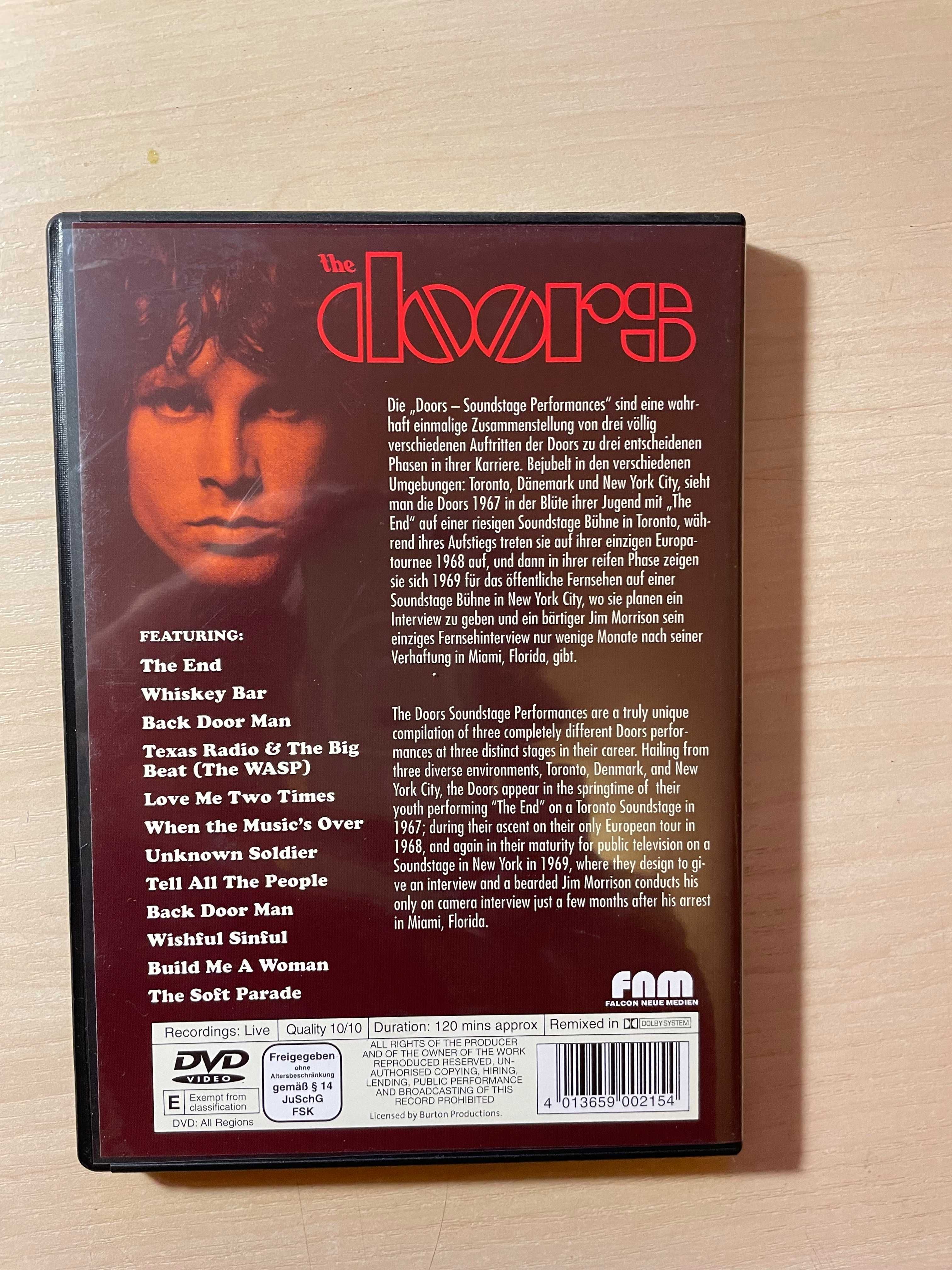 The Doors - płyta z zapisem koncertów DVD