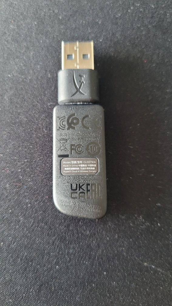 Nadajnik usb hyperx cloud III wireless