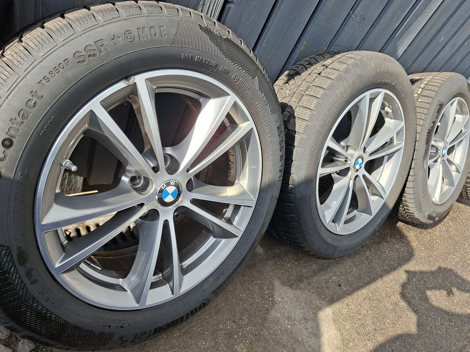 [K8] KOŁA ZIMOWE,ALUFELGI 17'' 5x112 BMW G30,G31,AUDI A6 C7+225/55R17