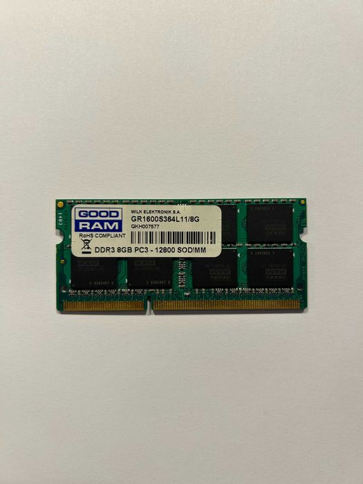 Ram GOOD RAM DDR3 8GB PC3 12800