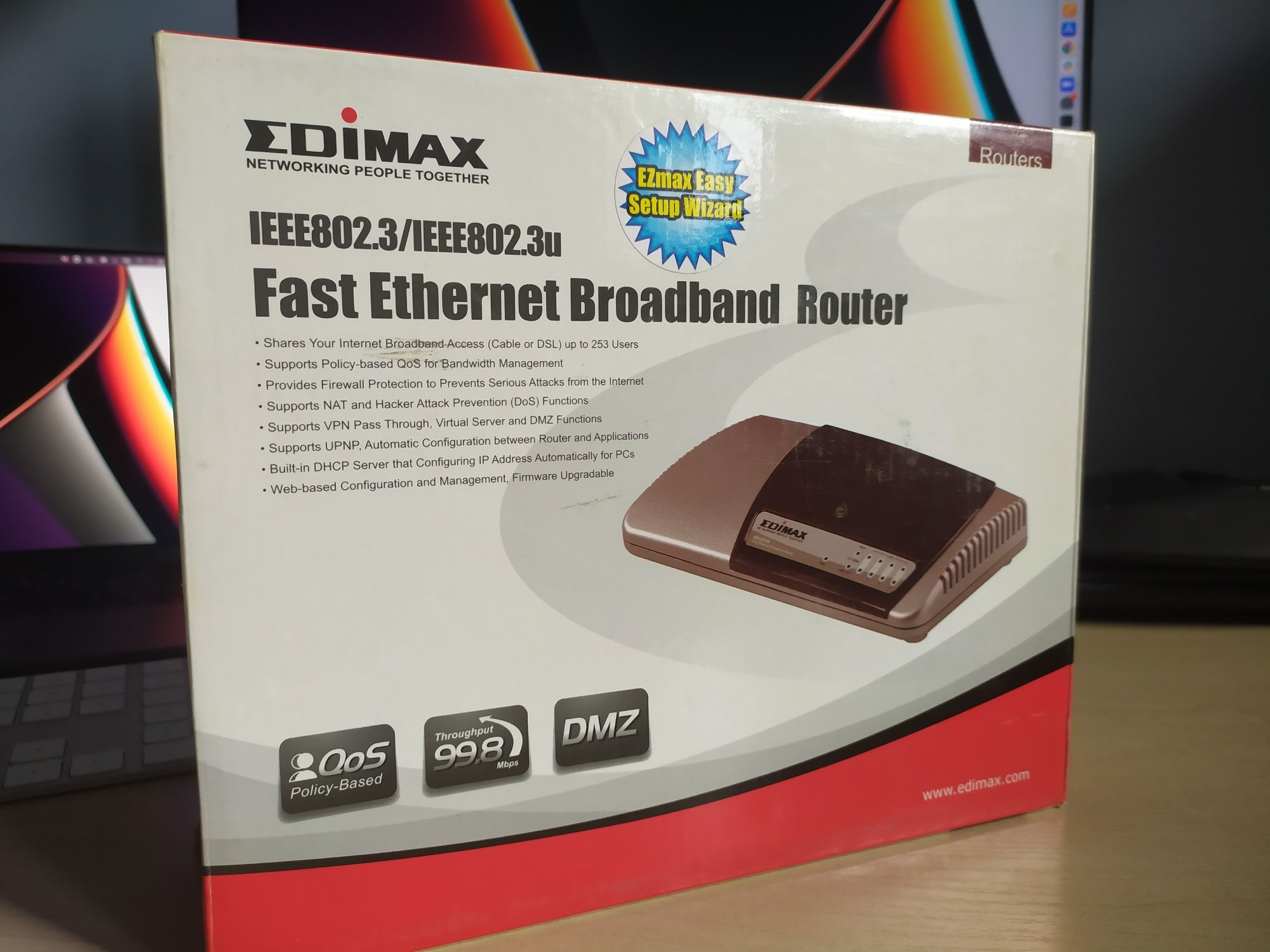 NOWY Router Edimax BR-6214K