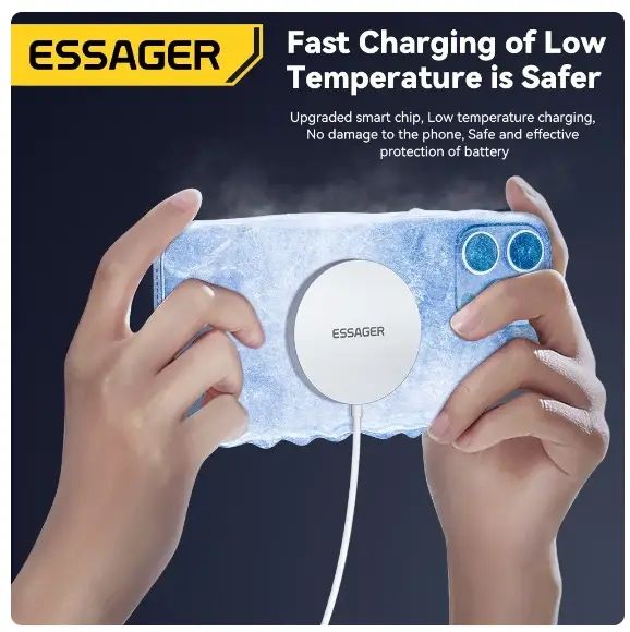 Essager 15W магнітний бездротовий зарядний пристрій