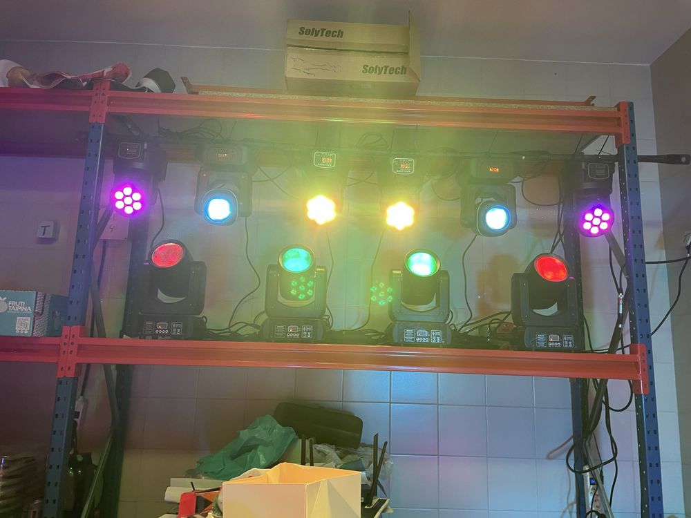 Moving head para eventos