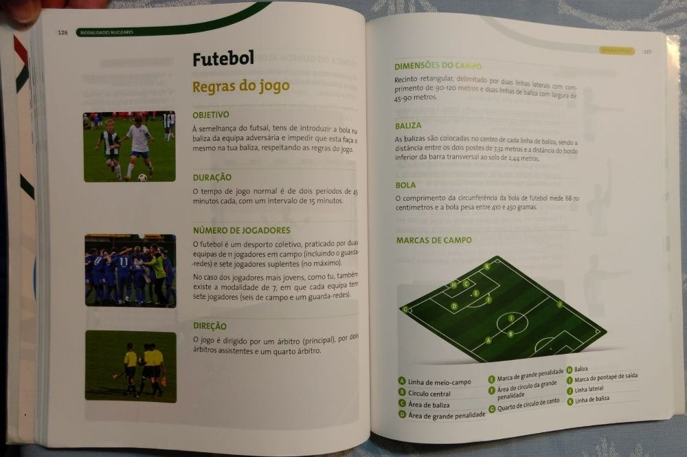"Partida! Educação Física 2º Ciclo" Manual do Aluno - Ótimo Estado!