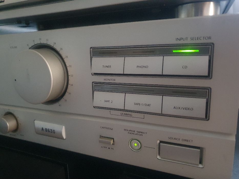 Wieża stereo Onkyo Integra srebrna