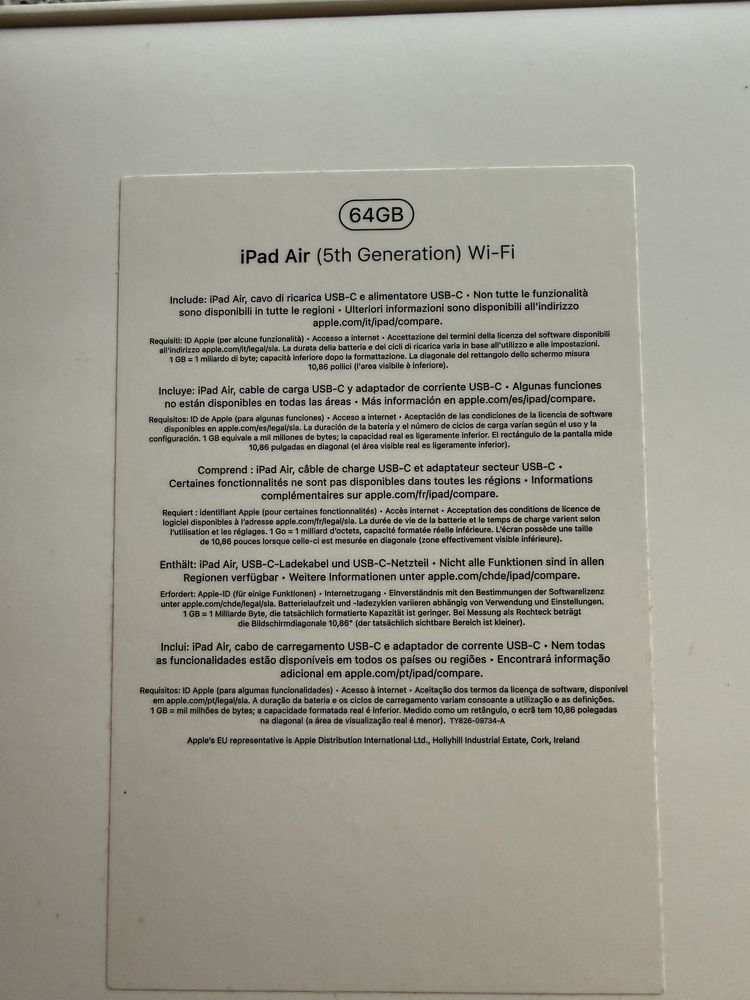 IPad Air (5th Generation) Wi-fi - 2022 com Magic Keyboard
