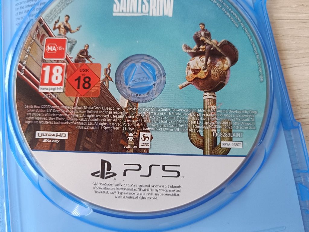 Gra PS5 - Saints Row Criminal Customs Edition