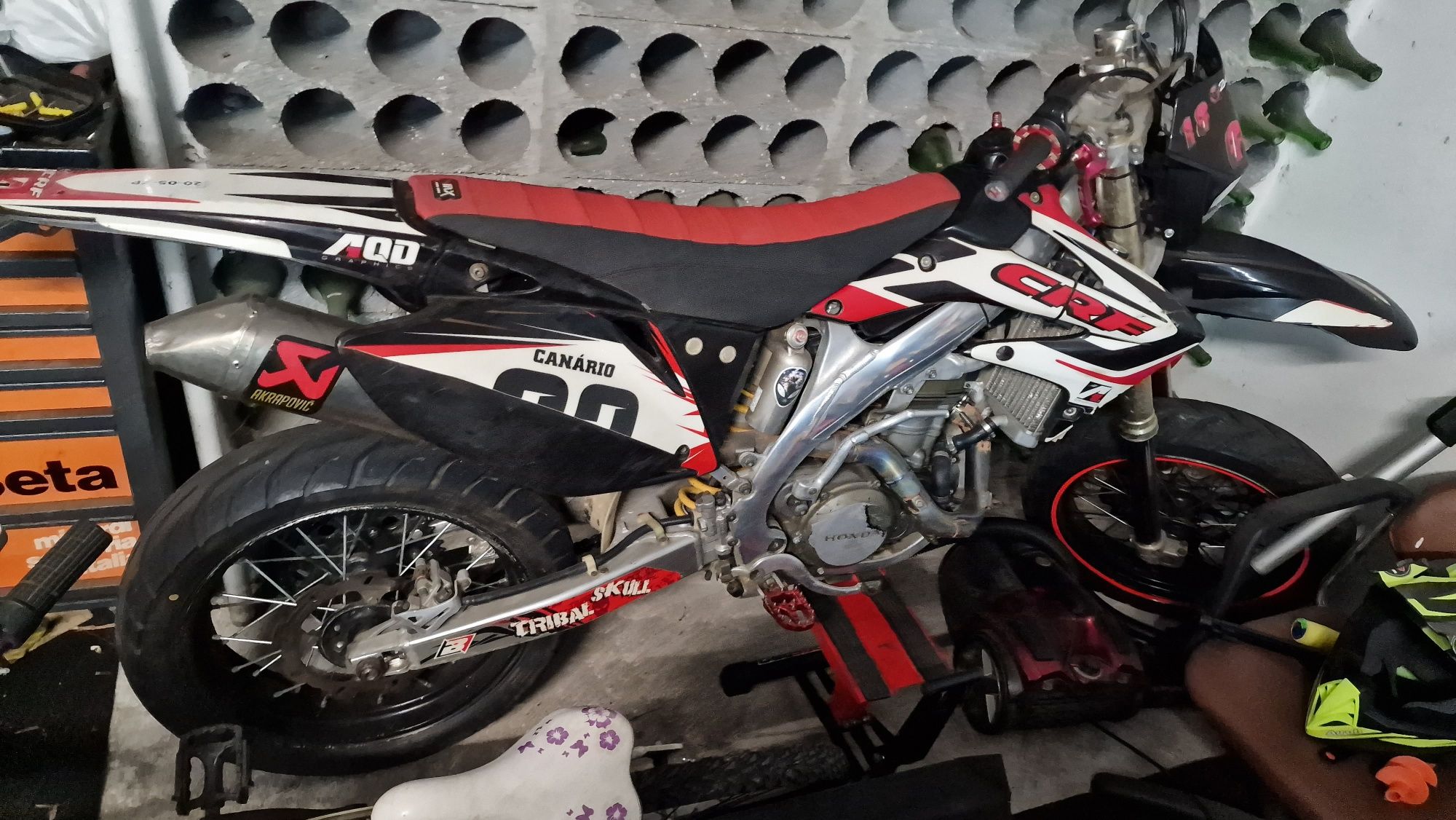 Honda crf450r 2 kits rodas/ troco