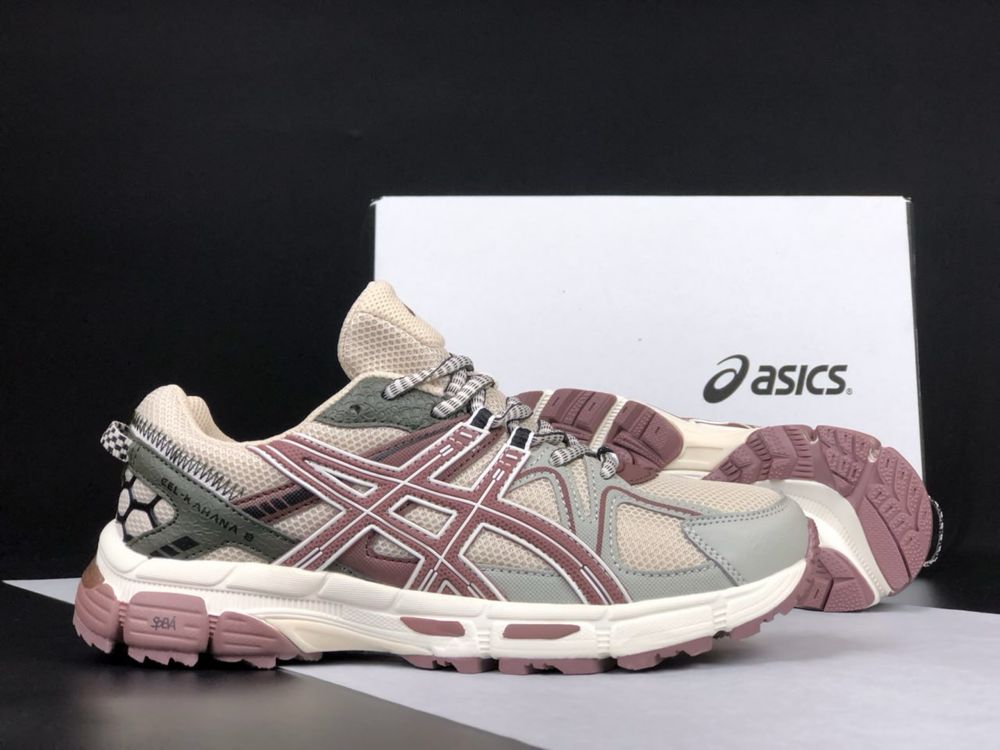 ХІТ! Asics Gel-Kahana 8 Bordo/Beige 36 37 38 39 40 41