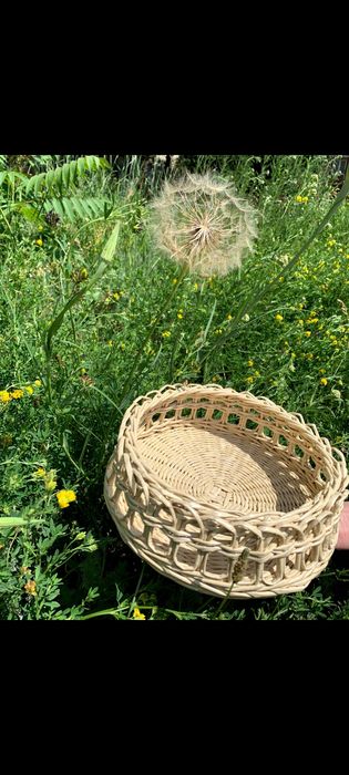 Корзины из бумажной лозы , ручной работы ,короб для хранения