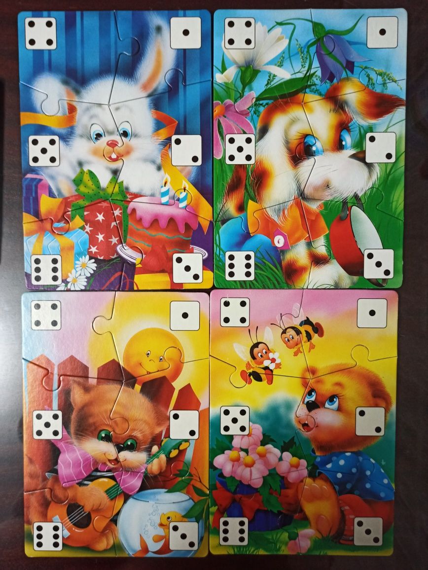 Gra puzzle Kto szybciej ?