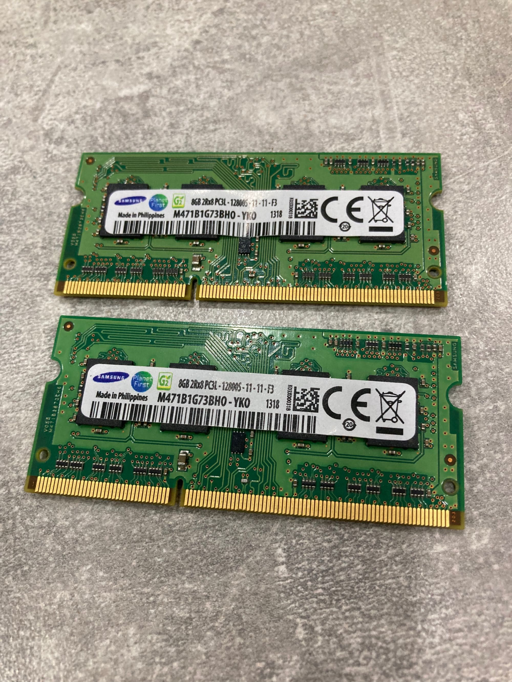 16gb DDR3 SO-DIMM для ноутбуків