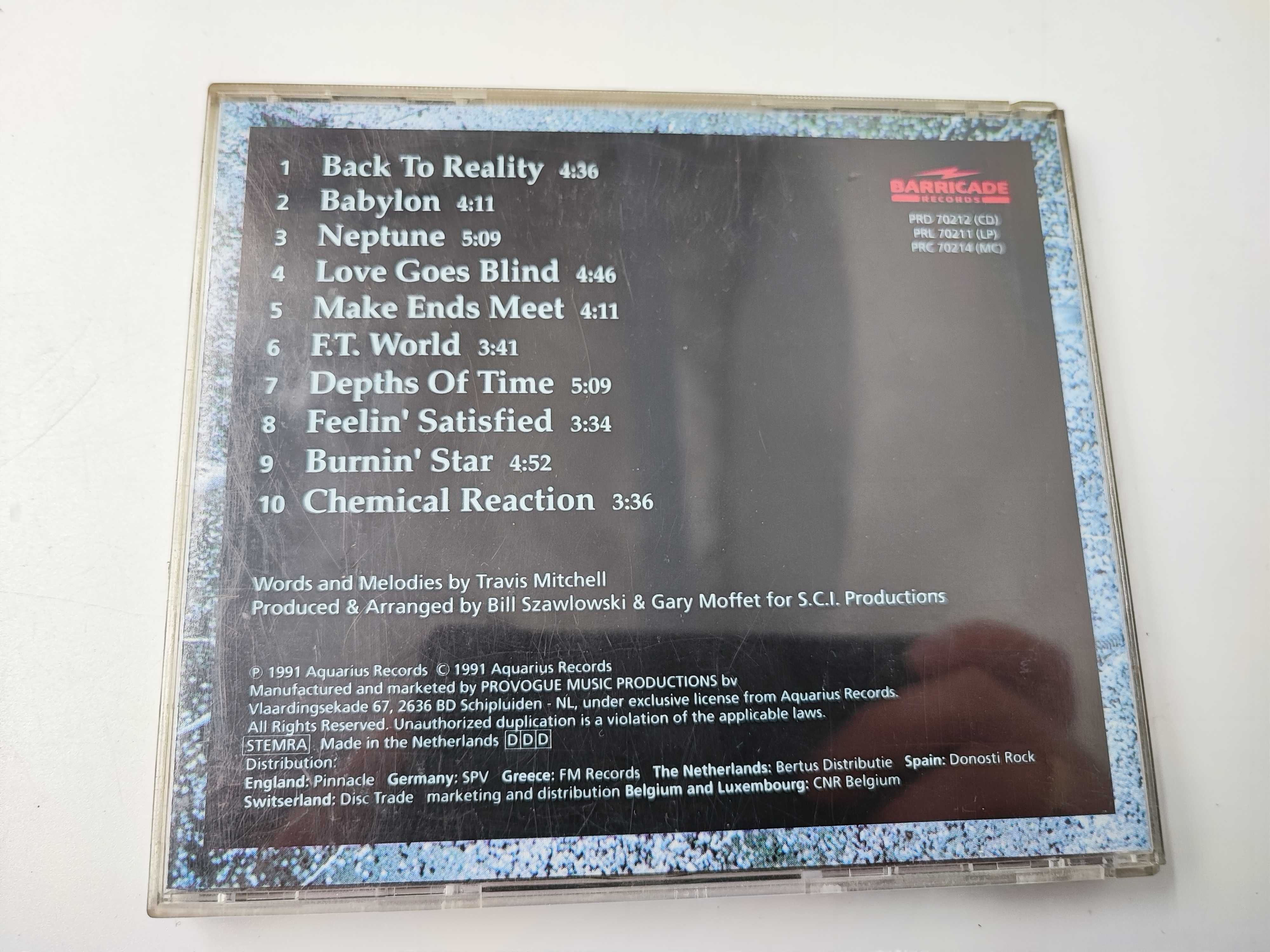 Mindstorm – Back To Reality cd