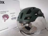 Kask rowerowy Uvex Finale Visor Forest Mat M 52-57cm