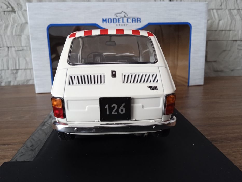 1:18 MCG 1972 Fiat 126 Abarth model