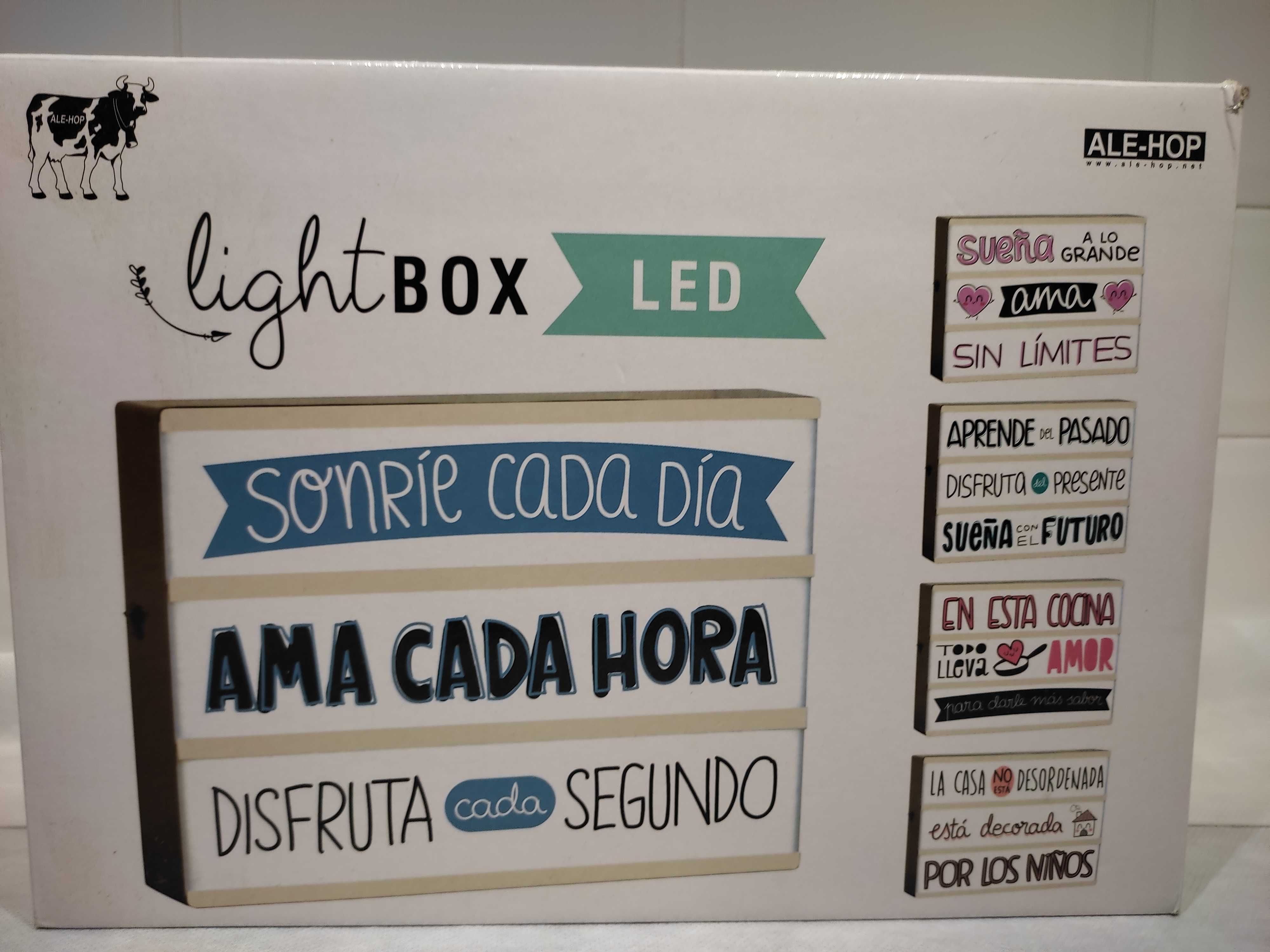 Light box ( caixa de luz ) Ale-Hop