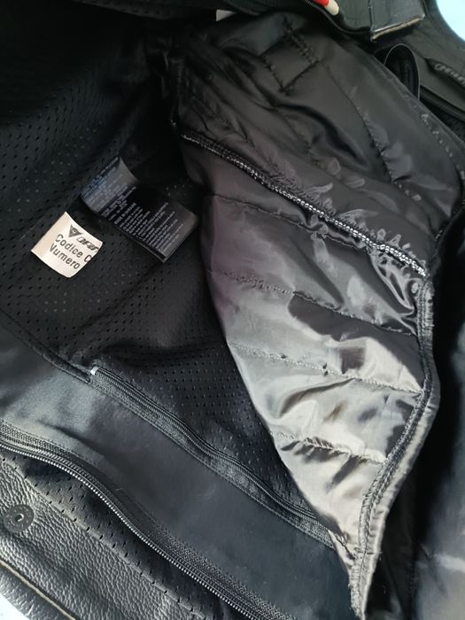 Casaco motard Mulher em pele Dainese