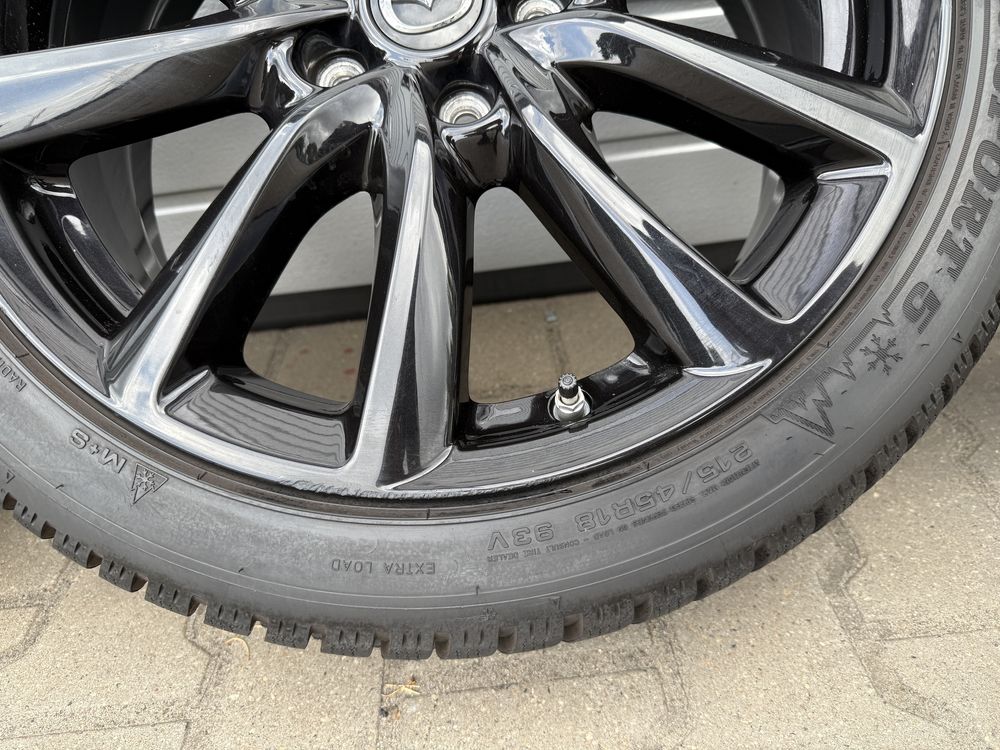 Koła felgi zimowe 18” Mazda 3 CX-3 CX-5 5x114,3 215/45/18 Dunlop