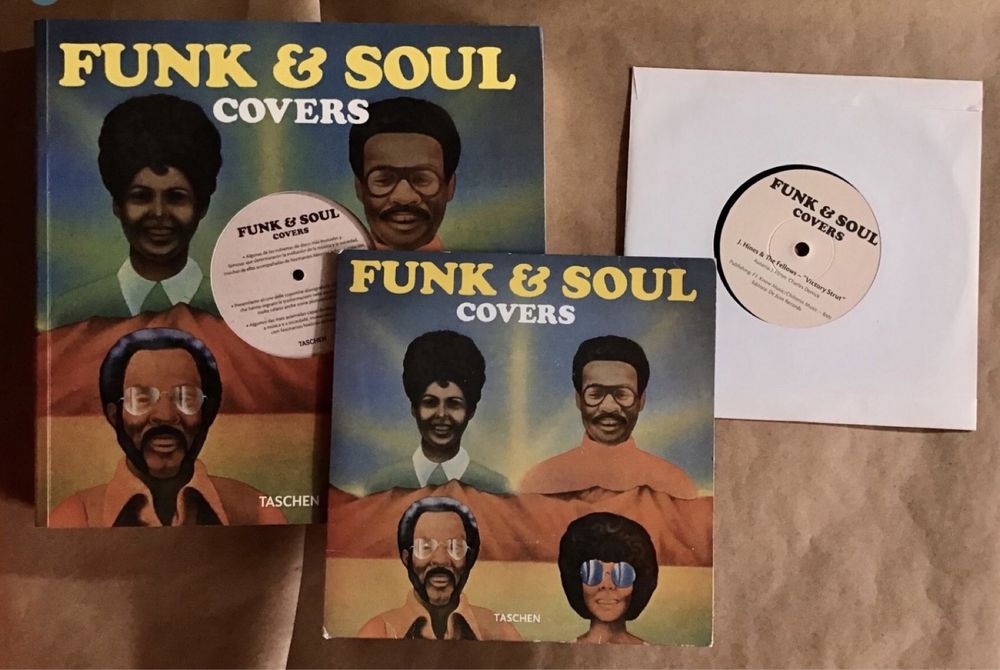 Funk & Soul Covers - de Paulo Joaquim, Tashen -432 páginas + Single/EP