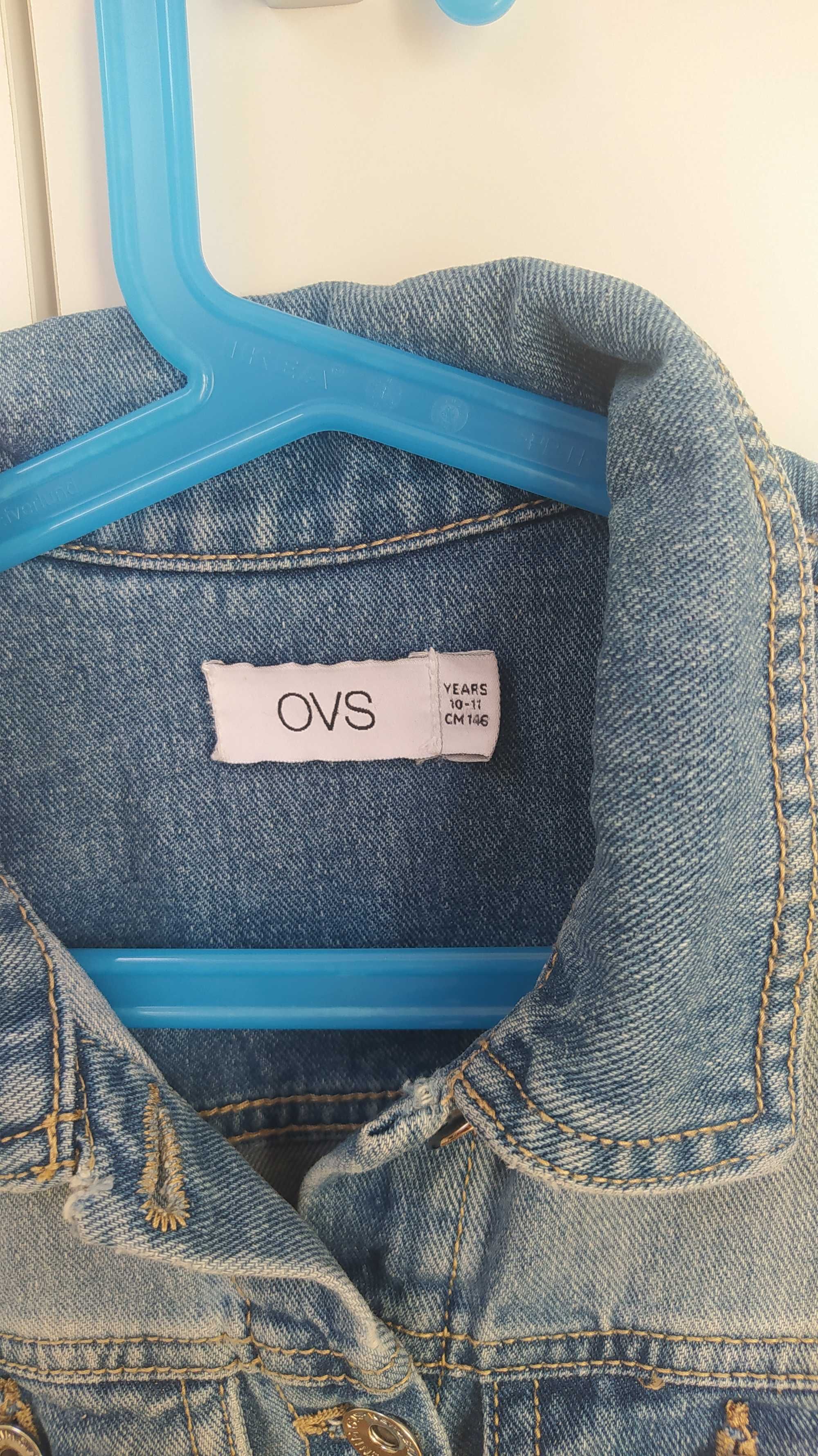 Kurtka jeansowa dla dziewczynki 146 cm Oviesse