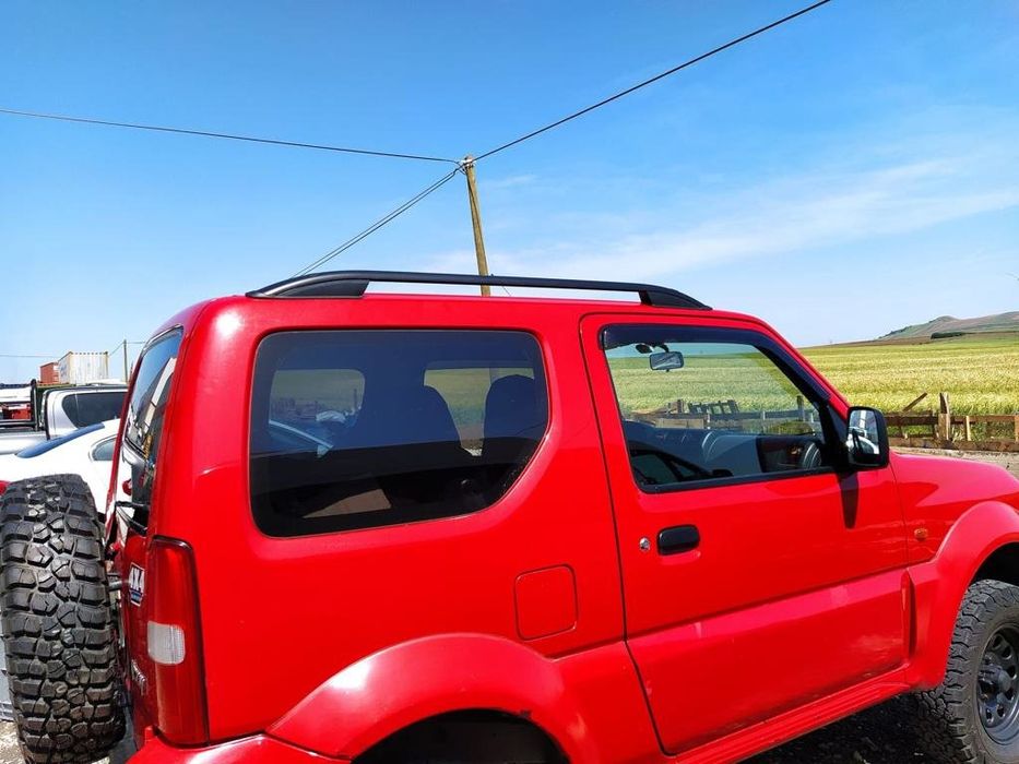Suzuki Jimny 1998-2008 Рейлінги Skyport (чорні)