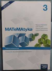 Podręcznik - MATeMAtyka 3 - zakres podstawowy