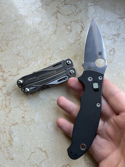 Spyderco Manix 2 flytanium cage lock nóż