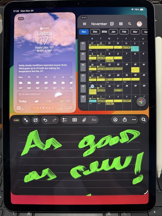 iPad Pro 11’ (2018) - Como Novo! Inclui Pencil e Keyboard