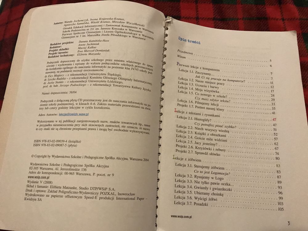 Lekcje z komputerem 4-6. Informatyka. Podręcznik