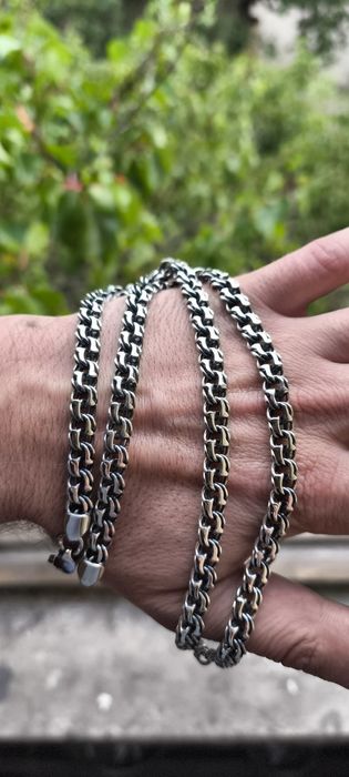 Цепочка срібна чоловіча