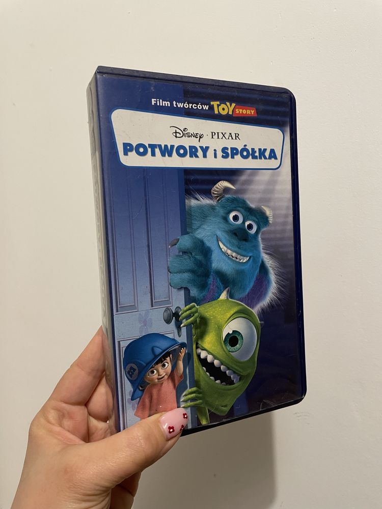 Potwory i spółka film VHS kaseta wideo